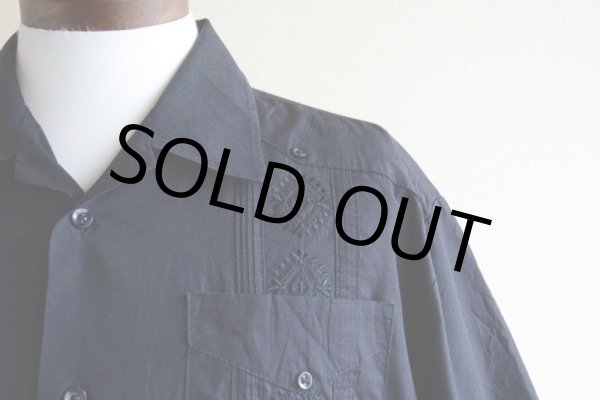 画像7: 1990s〜 SOBRINO キューバシャツ　 表記L  (7)