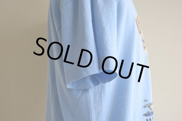 画像11: 1980s USS SARATOGA CV-60 プリントTシャツ  実寸L  (11)