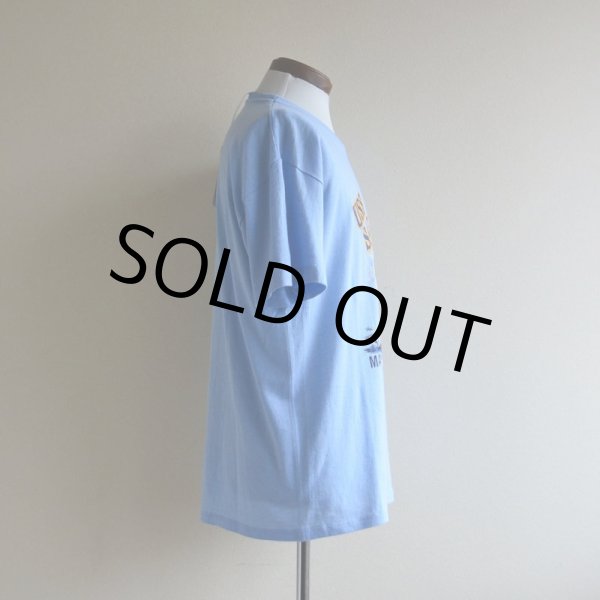 画像2: 1980s USS SARATOGA CV-60 プリントTシャツ  実寸L  (2)