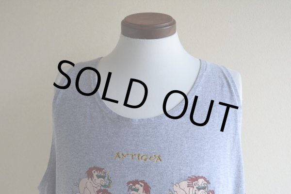 画像6: 1990s ブタSEX四十八手 タンクトップ　 表記XL  (6)