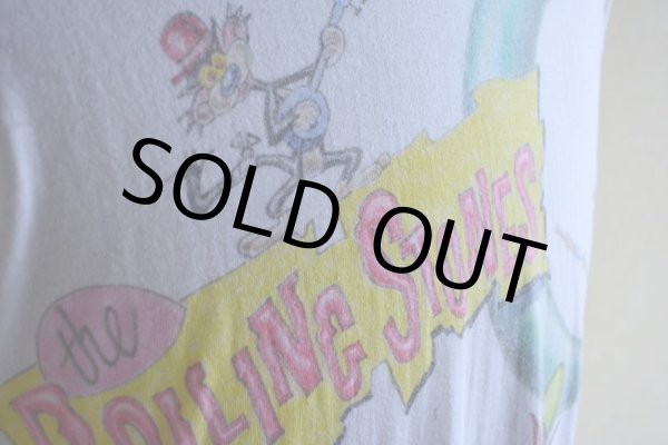 画像10: 1990s THE ROLLING STONES ペイントTシャツ　 表記L  (10)