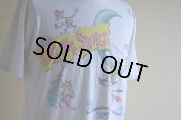 画像8: 1990s THE ROLLING STONES ペイントTシャツ　 表記L  (8)