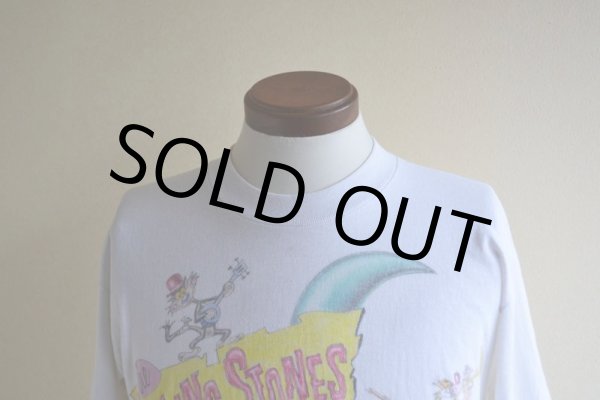 画像6: 1990s THE ROLLING STONES ペイントTシャツ　 表記L  (6)