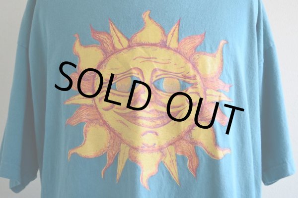 画像7: 1990s 太陽 アートプリントTシャツ　 MADE IN USA　 表記XL  (7)