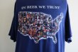 画像7: IN BEER WE TRUST プリントTシャツ　 表記L  (7)