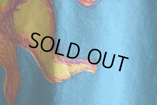 画像8: 1990s 太陽 アートプリントTシャツ　 MADE IN USA　 表記XL  (8)