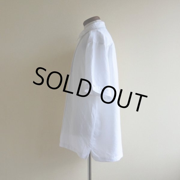 画像4: CUBAVERA ラミー×レーヨン半袖シャツ　 表記XL  (4)