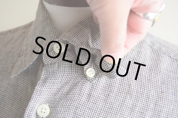 画像8: ORVIS マチ付き半袖リネンシャツ　 表記L  (8)