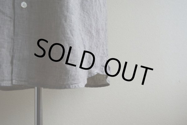 画像10: ORVIS マチ付き半袖リネンシャツ　 表記L  (10)