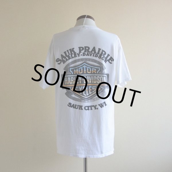 画像3: 2000s〜 HARLEY-DAVIDSON ポケットTシャツ　 実寸L  (3)