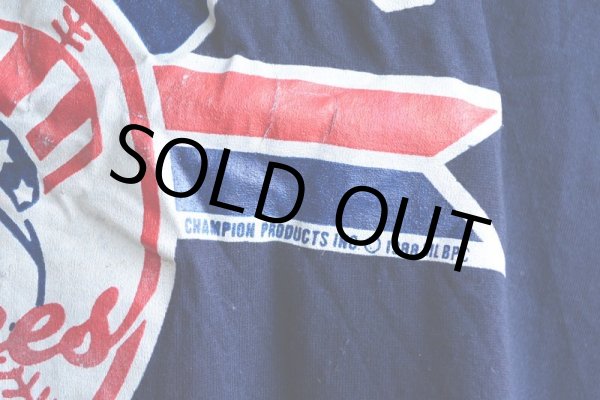 画像10: 1980s Champion NEW YORK YANKEES プリントTシャツ　 表記XL  (10)