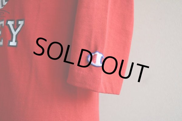 画像12: 1980s Champion フットボールTシャツ  WISCONSIN HOCKEY  表記S  (12)