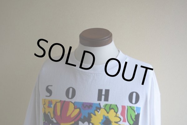 画像6: 1990s SOHO NEW YORK アートTシャツ  MADE IN USA  表記XL  (6)