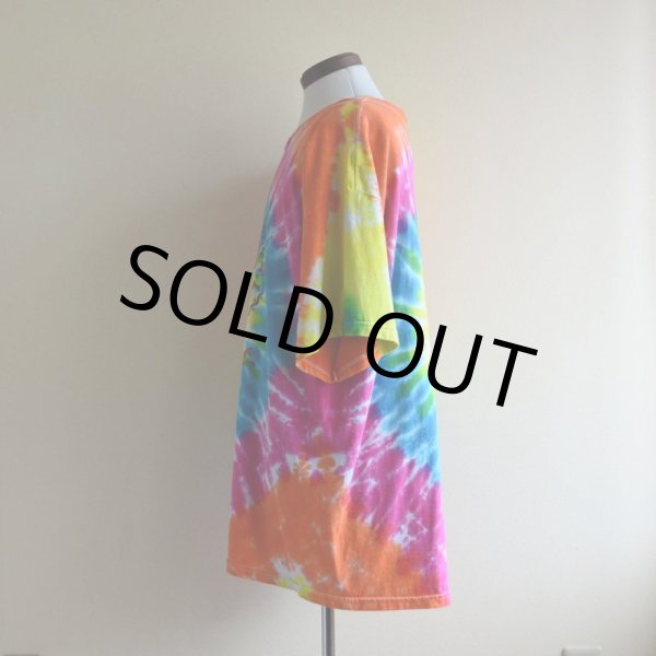 画像4: 1990s〜 PEACE タイダイTシャツ　 表記XL  (4)