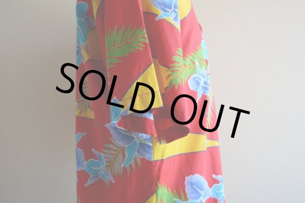 画像10: ORIGINAL JAMS コットンアロハシャツ  Surf Line HAWAII  表記M  (10)