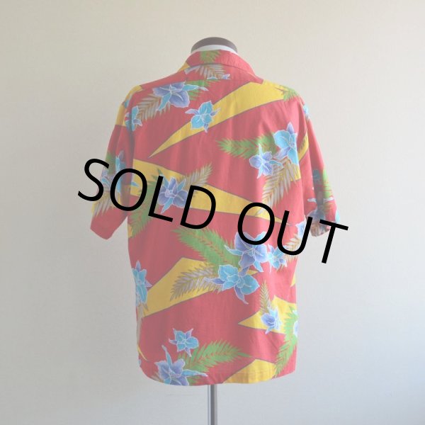 画像3: ORIGINAL JAMS コットンアロハシャツ  Surf Line HAWAII  表記M  (3)