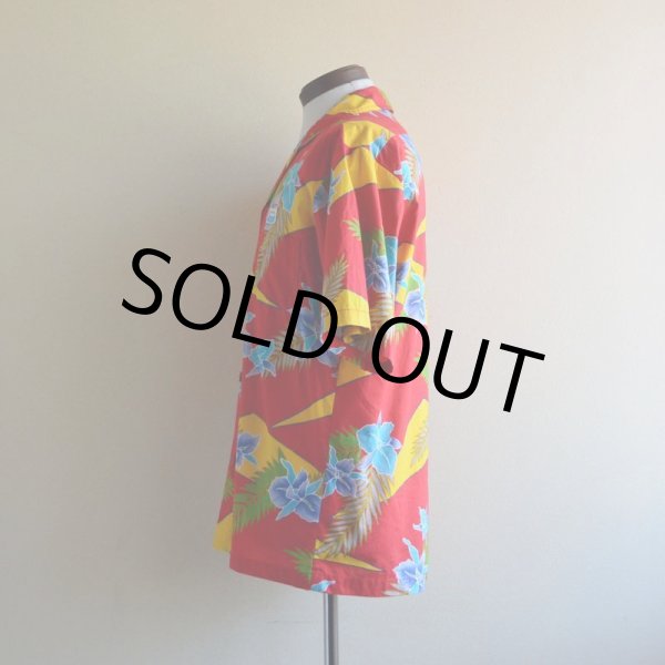 画像4: ORIGINAL JAMS コットンアロハシャツ  Surf Line HAWAII  表記M  (4)