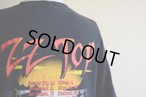 画像12: ’03 ZZ TOP BEER DRINKERS AND HELL RAISERS TOUR Tシャツ　 表記L  (12)