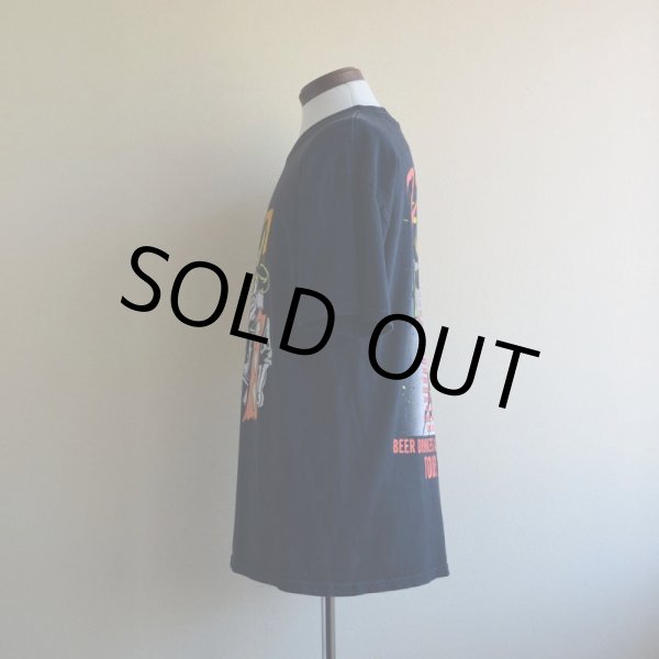 画像4: ’03 ZZ TOP BEER DRINKERS AND HELL RAISERS TOUR Tシャツ　 表記L  (4)