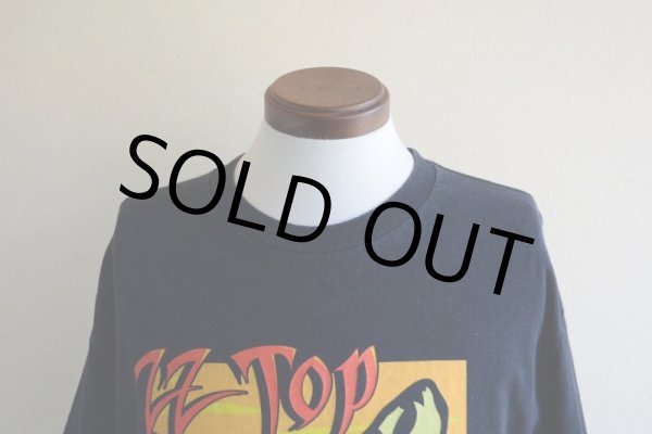 画像6: ’03 ZZ TOP BEER DRINKERS AND HELL RAISERS TOUR Tシャツ　 表記L  (6)