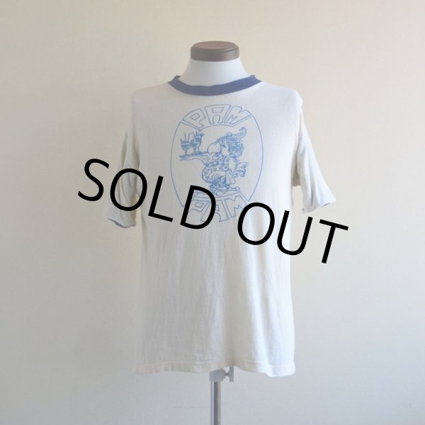 画像2: 1980s リンガーTシャツ　 実寸M  (2)