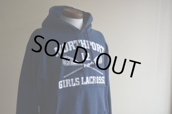 画像9: 2000s Champion リバースウィーブパーカー　 NORTHPORT GIRLS LACROSSE　 表記M  (9)