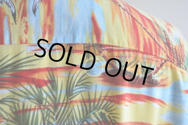 画像12: 1990s Pineapple Connection レーヨンアロハシャツ  表記S  (12)