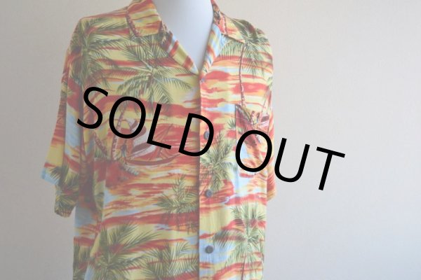 画像9: 1990s Pineapple Connection レーヨンアロハシャツ  表記S  (9)