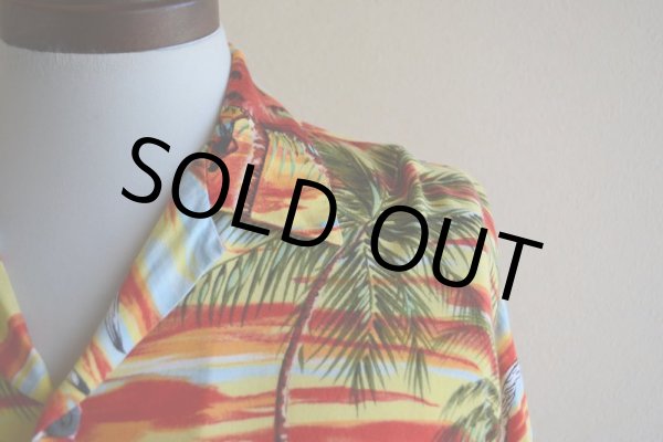 画像7: 1990s Pineapple Connection レーヨンアロハシャツ  表記S  (7)