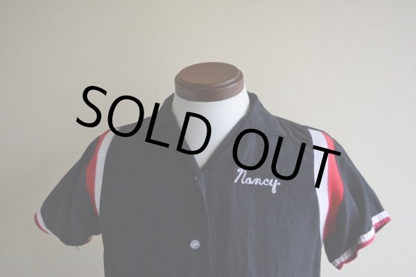 画像6: 1960s Hilton ボーリングシャツ　 表記Lady's 34  (6)