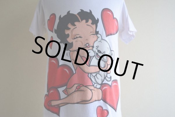 画像7: 1990s Betty Boop プリントTシャツ　 MADE IN USA　 表記S  (7)