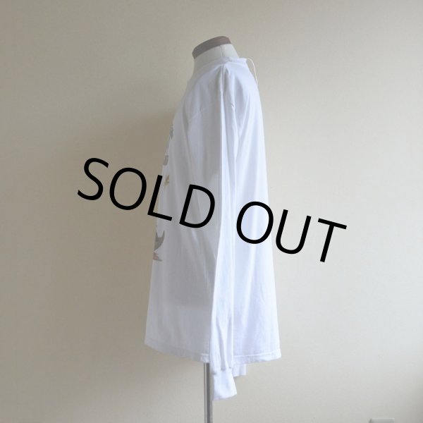 画像4: 2000s Bird Bounty CAFE L/S Tシャツ　 表記L  (4)