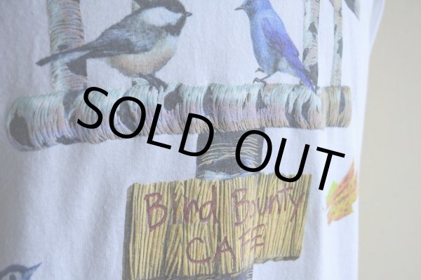 画像9: 2000s Bird Bounty CAFE L/S Tシャツ　 表記L  (9)