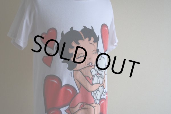 画像8: 1990s Betty Boop プリントTシャツ　 MADE IN USA　 表記S  (8)
