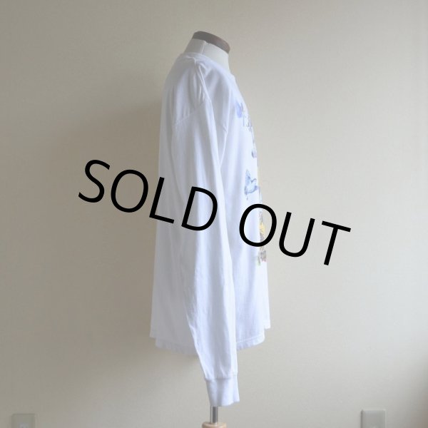 画像2: 2000s Bird Bounty CAFE L/S Tシャツ　 表記L  (2)