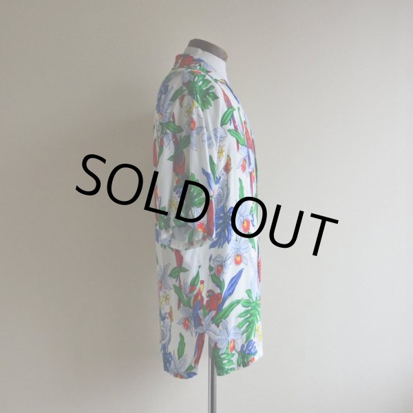 画像2: 1990s BASIX レーヨンアロハシャツ  表記M  (2)