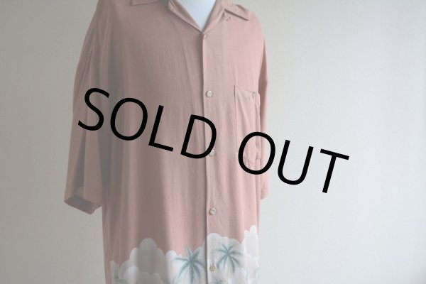 画像9: BAMBOO CAY レーヨンアロハシャツ  表記L  (9)