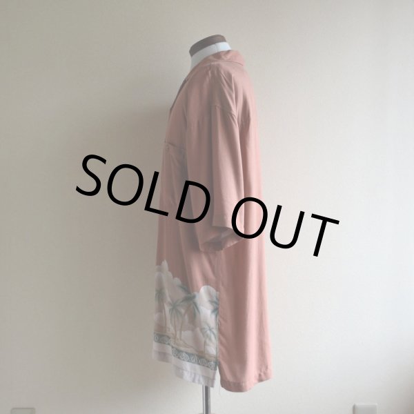 画像4: BAMBOO CAY レーヨンアロハシャツ  表記L  (4)