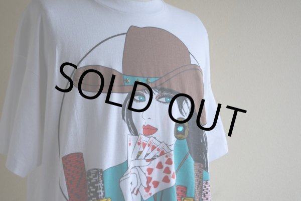 画像9: 1990s ROYAL STRAIGHT FLUSHT カジノTシャツ　 MADE IN USA　 実寸L-XL  (9)