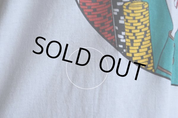 画像15: 1990s ROYAL STRAIGHT FLUSHT カジノTシャツ　 MADE IN USA　 実寸L-XL  (15)