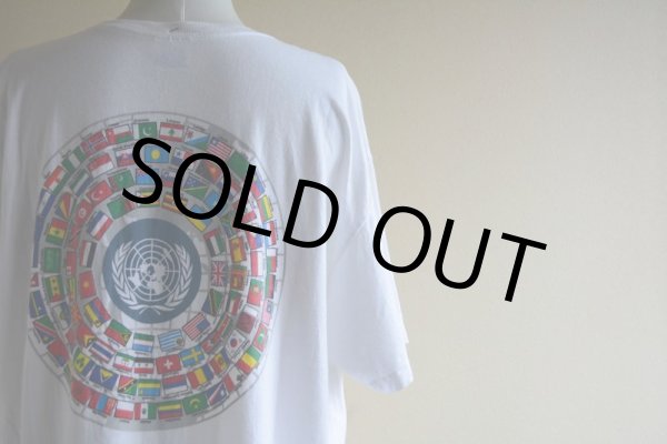 画像12: 国際連合 プリントTシャツ　 表記XL  (12)