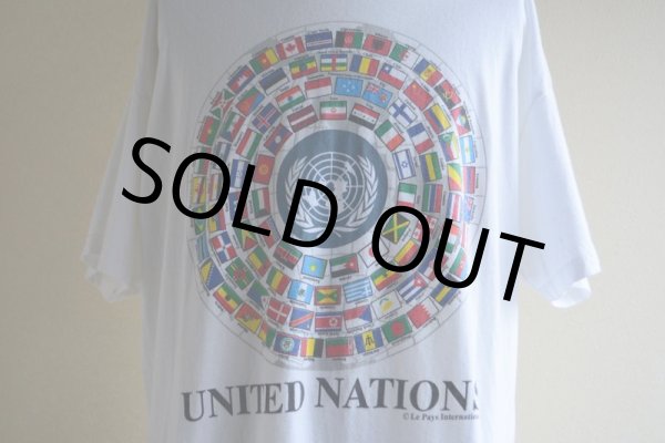 画像7: 国際連合 プリントTシャツ　 表記XL  (7)
