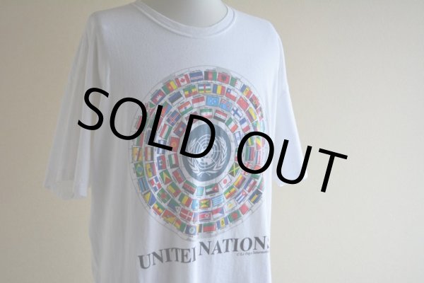 画像9: 国際連合 プリントTシャツ　 表記XL  (9)