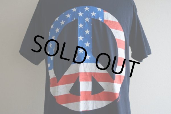 画像8: 1990s PEACE プリントTシャツ　 MADE IN USA　 表記L  (8)