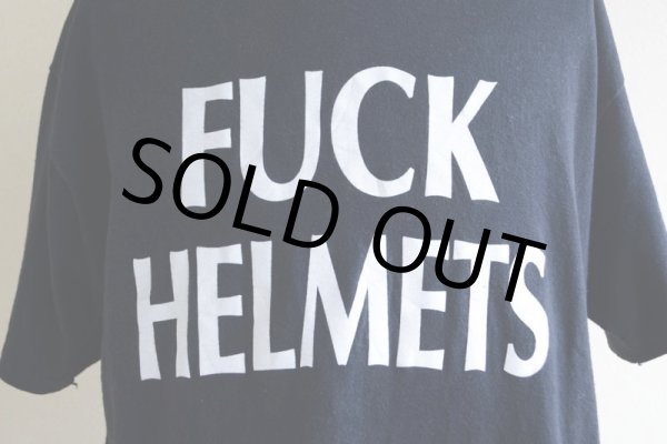 画像7: 1990s FUCK HELMETS モーターサイクルTシャツ　 MADE IN USA　 表記L  (7)