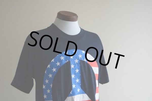 画像7: 1990s PEACE プリントTシャツ　 MADE IN USA　 表記L  (7)