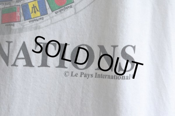 画像8: 国際連合 プリントTシャツ　 表記XL  (8)