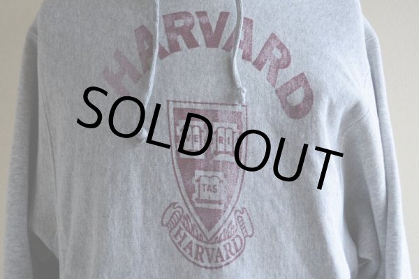 画像8: 1980‐90s Adirondack リバースウィーブパーカー /HARVARD UNIVERSITY　 MADE IN USA　 表記M  (8)