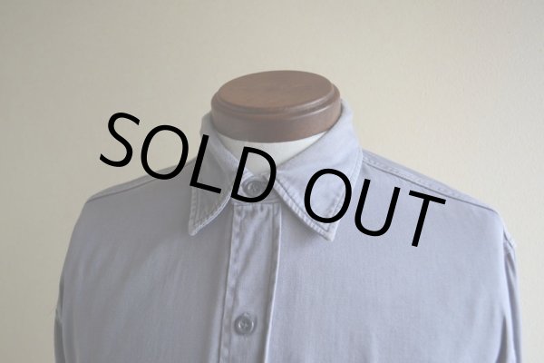 画像6: 1950s〜 PENNEY'S BIGMAC マチ付きワークシャツ  ARMY CLOTH  実寸L  (6)