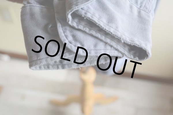 画像15: 1950s〜 PENNEY'S BIGMAC マチ付きワークシャツ  ARMY CLOTH  実寸L  (15)